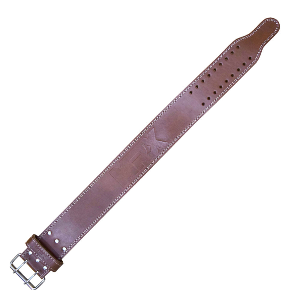 MRX Weightlifting Belt Leather Power lifting Unisex 4" Wide